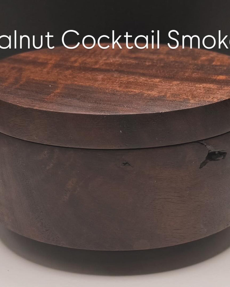 Handcrafted Walnut Cocktail Smoker